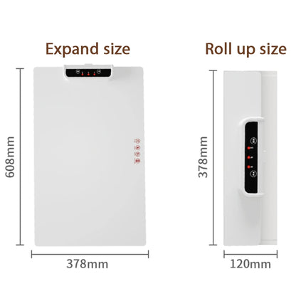 Electric Warming Tray With Adjustable Temperature Foldable Fast Heating Electric Warming Hot Plate For Buffets Family Gatherings